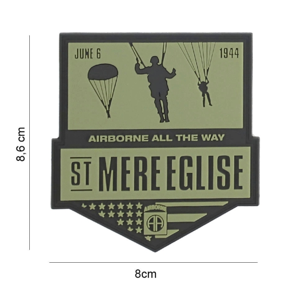 Patch 3D PVC St Mere Eglise
